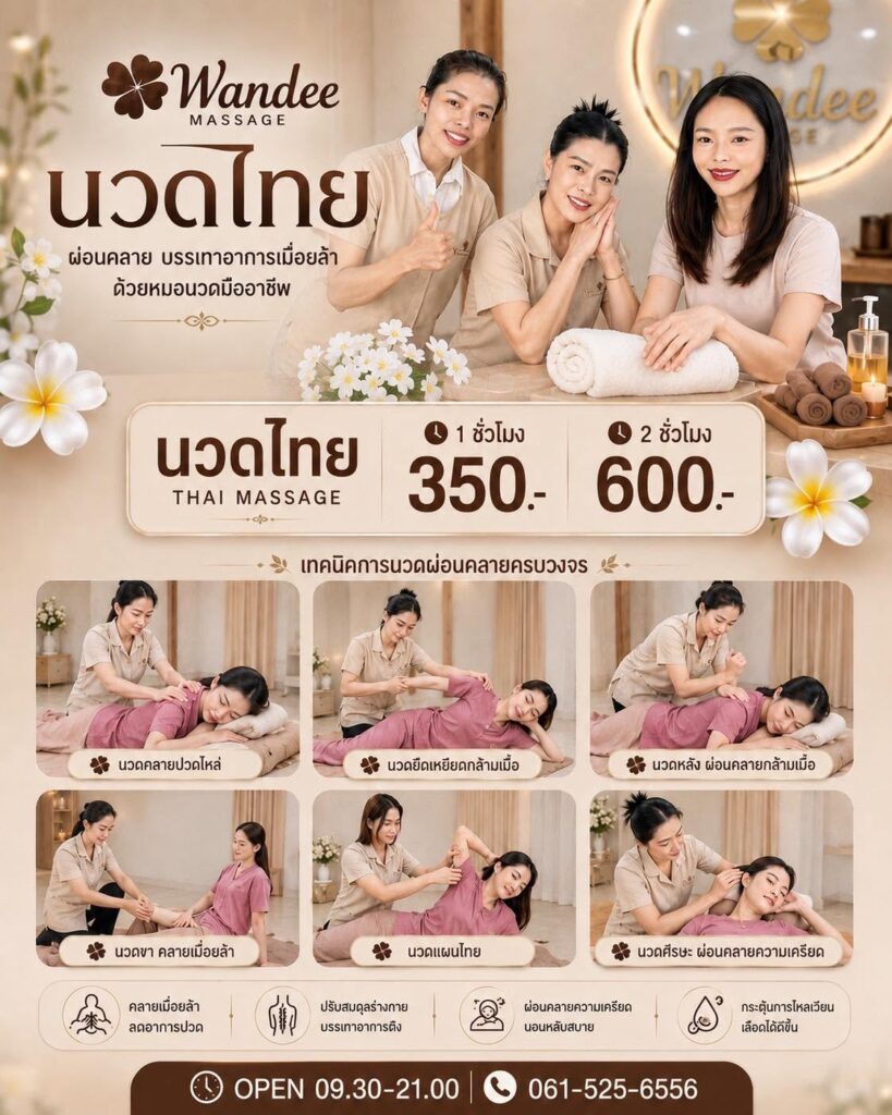 นวดคอบ่าไหล่